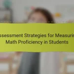 Assessment Strategies for Measuring Math Proficiency in Students