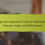 Diagnostic Assessment Tools for Mathematics: Features, Usage, and Effectiveness