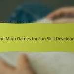 Online Math Games for Fun Skill Development